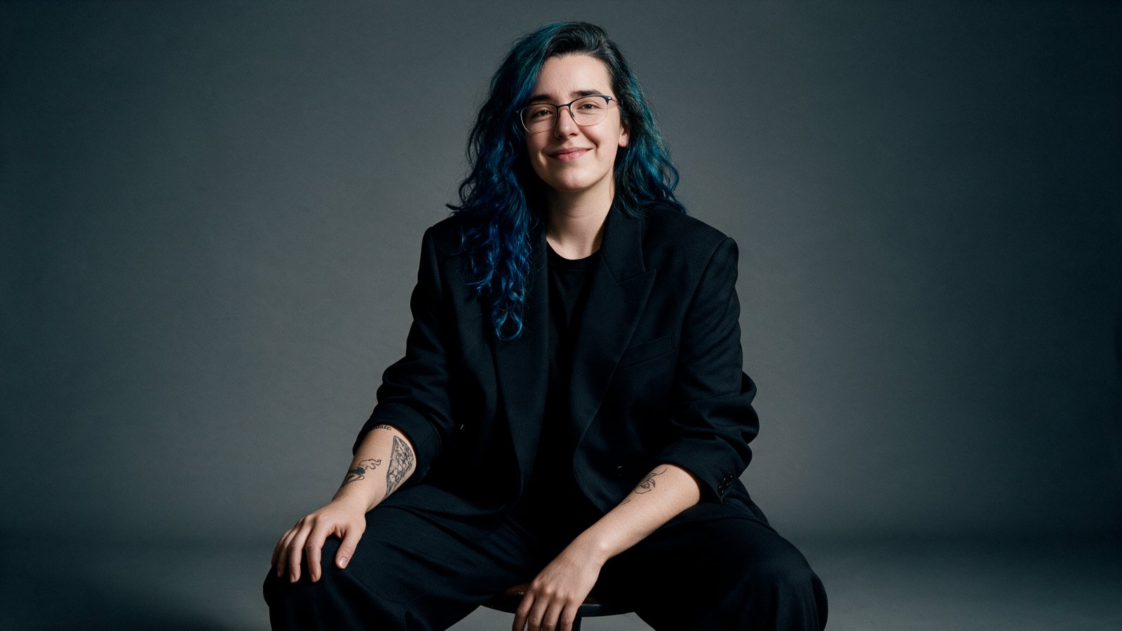 Blue, the creator behind Create in White