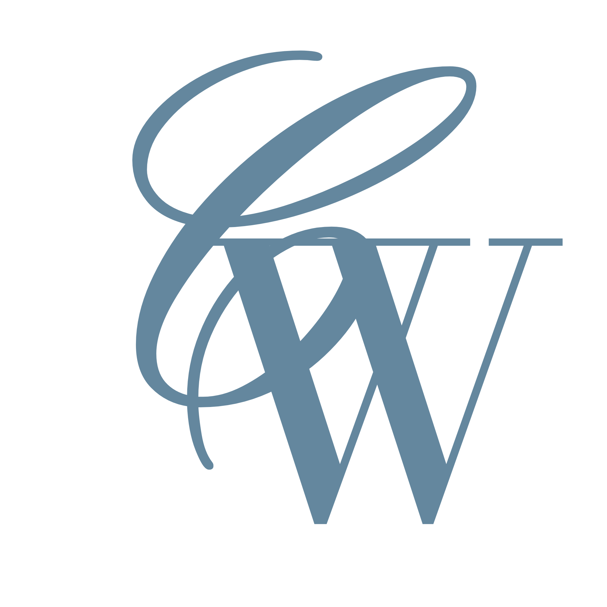 Create in White monogram
